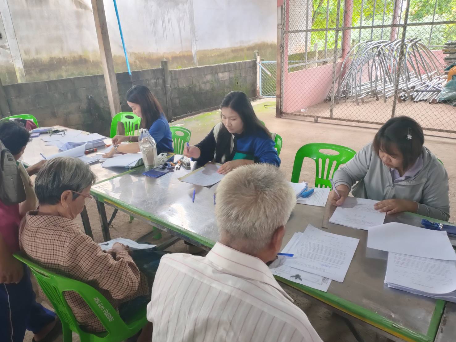 title - ส.ป.ก.จังหวัด​บึงกาฬ​ ออกหน่วย​รับคำร้องขอออกโฉนดการเกษตร​ให้แก่เกษตรกร